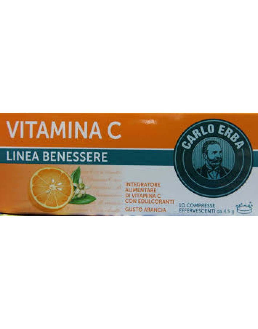 Carlo Erba Vitamina C 10 Compresse Effervescenti Da 500 Mg